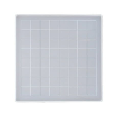 

XFLWAM Chess Board Resin Mold Game Board Silicone Epoxy Resin Casting Mold for DIY Crafts