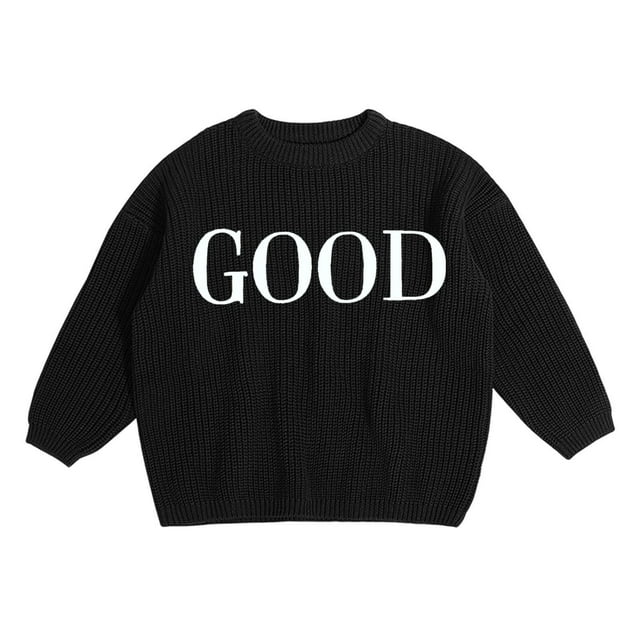 Delicate Hand Embroidered Pure Knit Sweater for Girls - Soft & Comfortable Floral Design Top for Baby and Toddler Kids