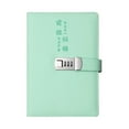 thumbnail image 4 of Abbracc Diary with Lock Lockable Sturdy Password Lock Diary for Business Office Kids Light green, 4 of 9