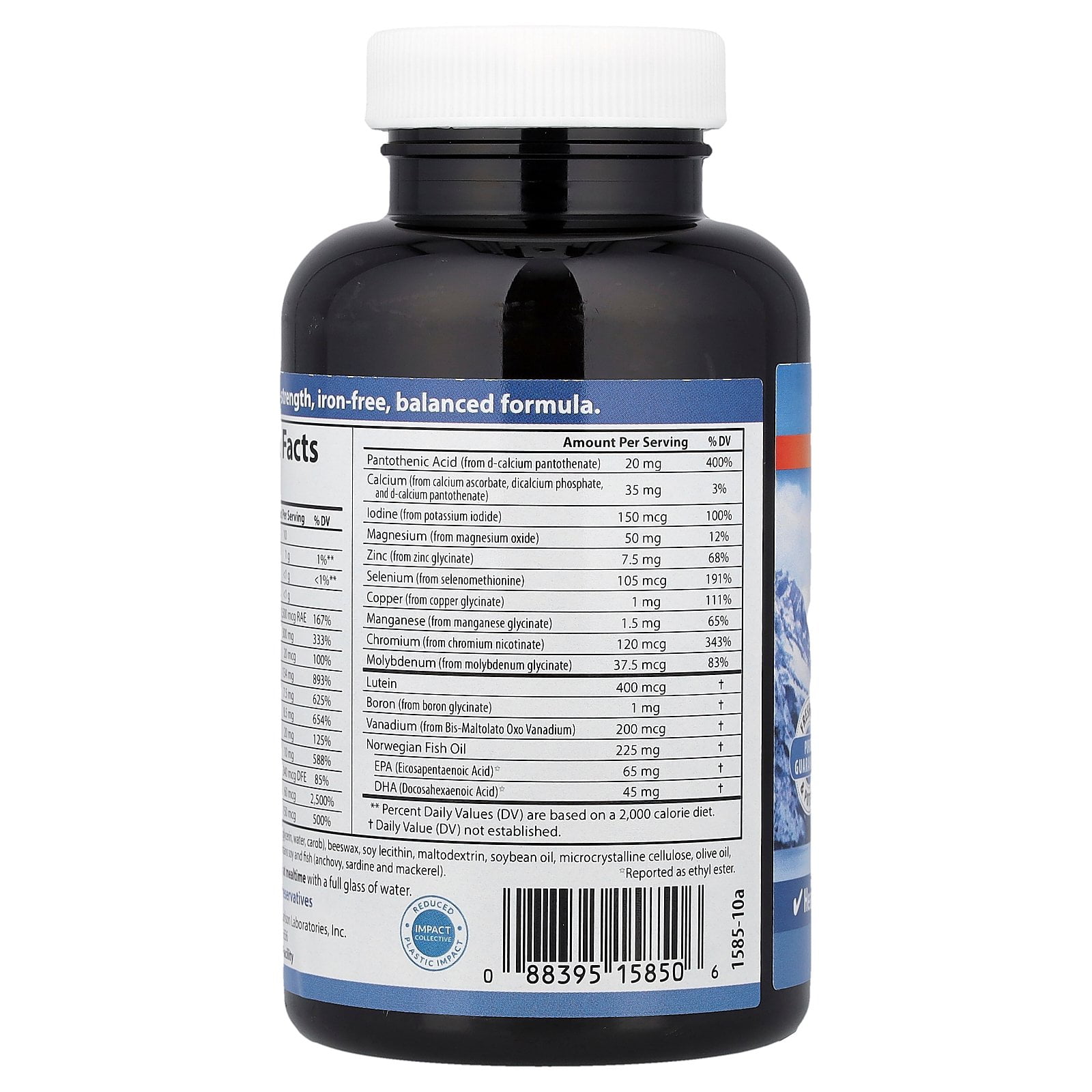 Carlson Multi + Omega-3, 60 Soft Gels