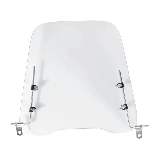Parabrisas universal para motocicleta, antiarañazos, piezas de motor, borde ensanchado, alerón de extensión para , deflector ,