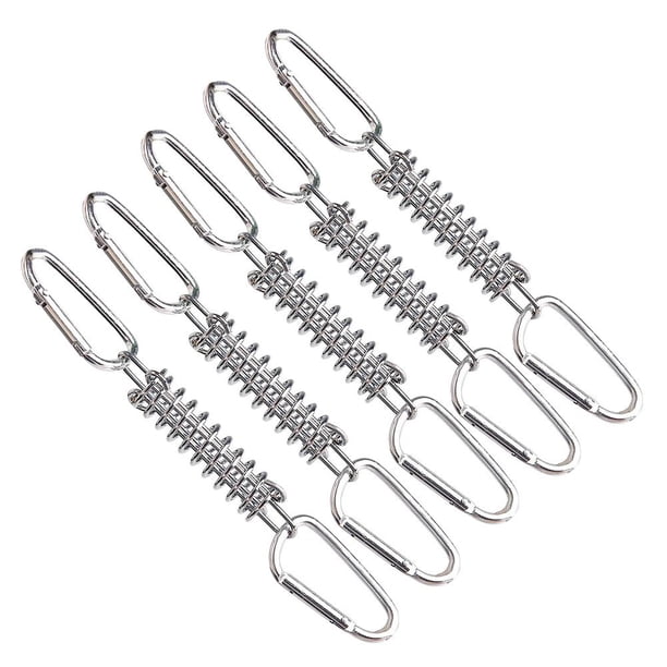 Tienda de campaña al aire libre Primavera Viento Cuerda Hebilla Gancho Hebillas Fijar ( ) Blanco 5 piezas Barbie Nuevos Originales