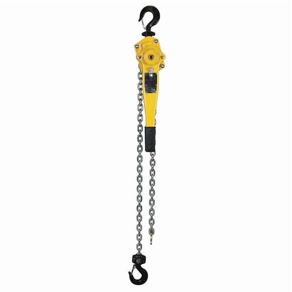 Lever Chain Hoist, 3,000 lb, 15 ft, Hook Mounted - No Trolley