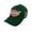 Green & Orange, variant on Traditional Craft Ireland Black Guinness Harp Washed Baseball Cap for Men