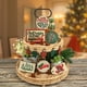 thumbnail image 1 of Juego de bandejas decorativas escalonadas para Halloween | 9 letreros de madera con diseños espeluznantes | Bonitas decoraciones de mesa para fiestas en la cocina, 1 of 5