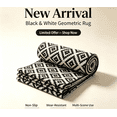 thumbnail image 5 of Reversible Outdoor Carpet for Patios and Camping - Durable, Easy-to-Clean Polypropylene Mat for Gardens, Beaches, and Picnics BLACK, 5 of 6