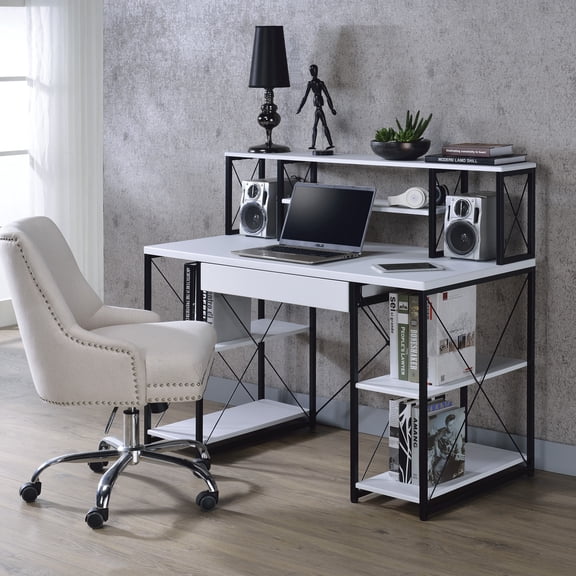 Writing Desk, White Finish
