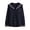 Navy, variant on Womens Button Down Shirt Sailor Collar Blouse Long Sleeve Button Up Shirt Striped Collar Blouses for Women Long Sleeve Blouse Loose Fit Preppy Casual Work Top