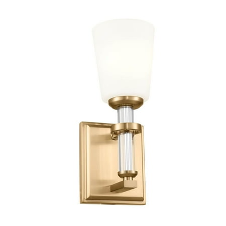 

Kichler 55145 Rosalind 13 Tall Bathroom Sconce - Brushed Natural Brass