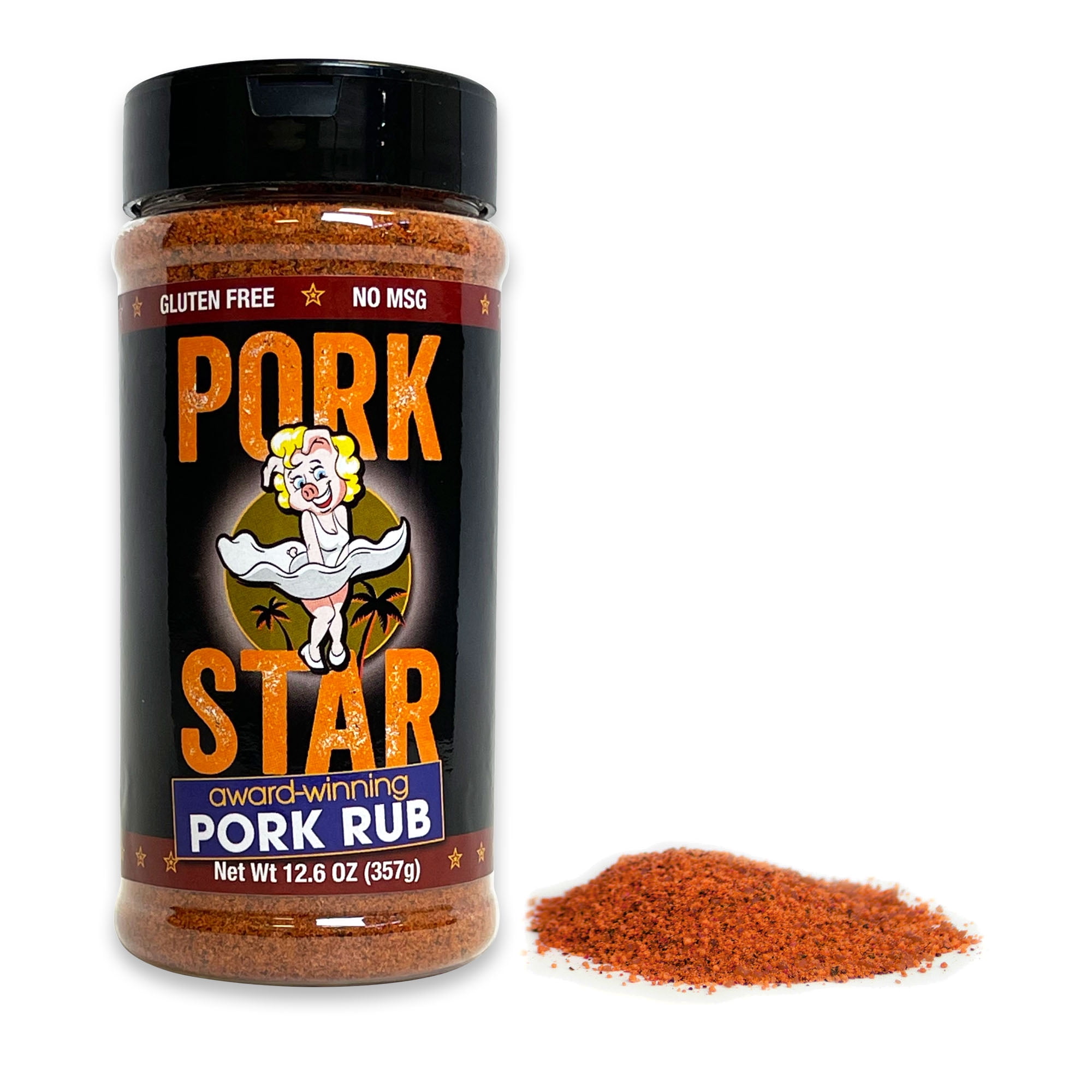 Pork Star Pork Rub Delicious Pork Rub 12.6 oz