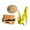 thumbnail image 3 of Bolsa de ropa para muñeca Hugo de felpa decoración de moda para niños, 3 of 10