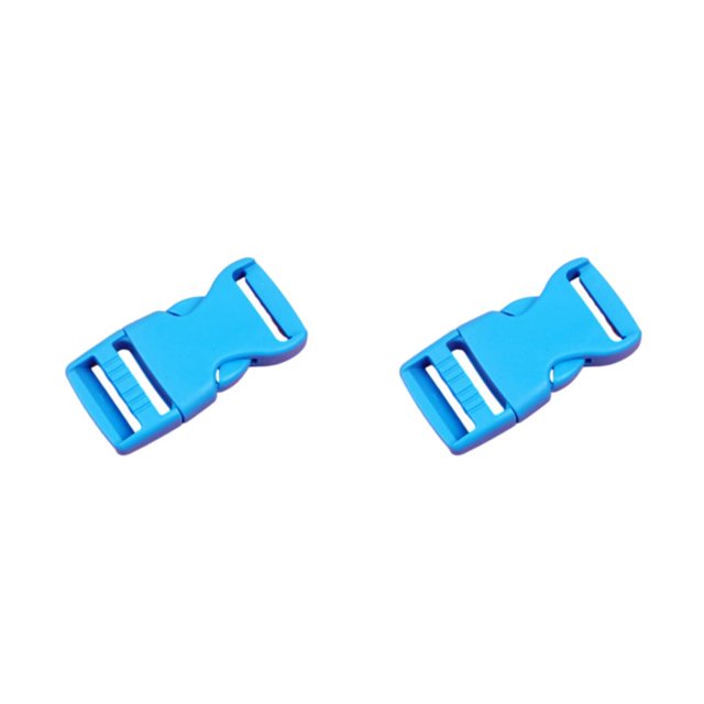 Guardoinrt 10pieces Accessories Collection Versatile Clasp Belt Buckles Easy To ABS Release Buckle Buckle Strap lake blue 2Set