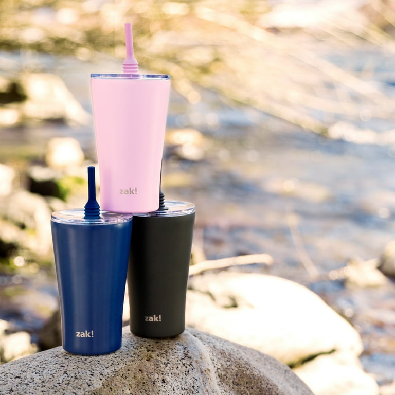 Zak Designs 20 oz. Travel Straw Tumbler Alfalfa Vacuum Insulated