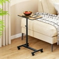 thumbnail image 4 of Gymax C-Shaped End Table Height Adjustable Side Table w/ Tilting Top, 4 of 9