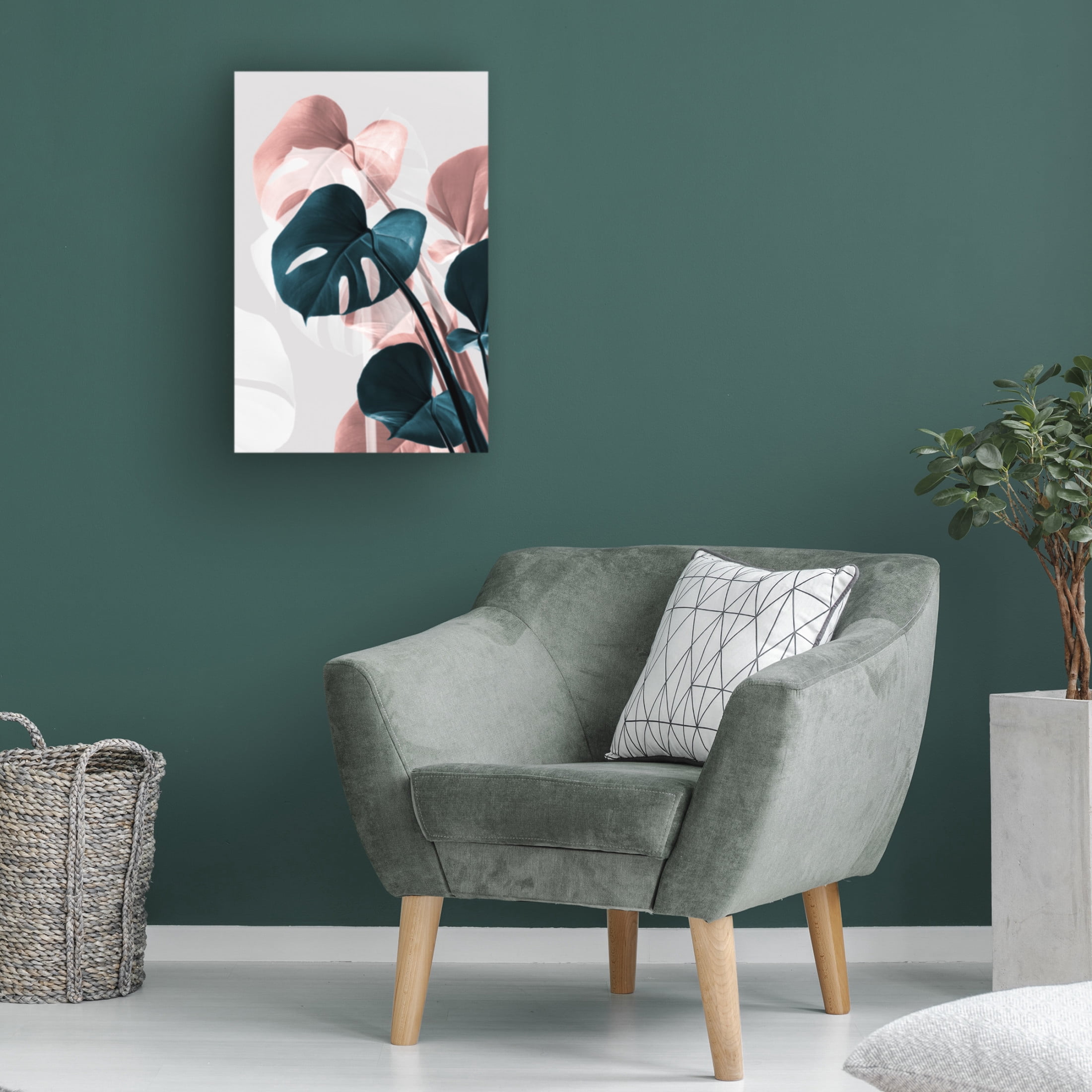 Trademark Fine Art Pictufy Studio Monstera Creative 17 Canvas Wall Art