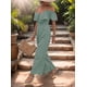 thumbnail image 4 of Plisados A Rayas para Mujer, Elegantes, de Verano, con Tirantes y Pantalones de Pierna , . Verde XL, 4 of 7