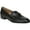 Black Leather, variant on Naturalizer Womens Jones Leather Slip On Loafers Black 6 Wide (C,D,W)