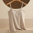 thumbnail image 2 of Ymauqau Débardeurs Grande Taille pour Femmes Bretelles Spaghetti Réglables Col Rond Soutien-Gorge Intégré Sans Manches Chemises Décontractées Camisoles Blouses, 2 of 7