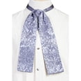 thumbnail image 2 of Scully 535300-BLU-ONE Mens Wahmaker Silk Adjustable Old West Jacquard Tie, Blue - One Size, 2 of 2