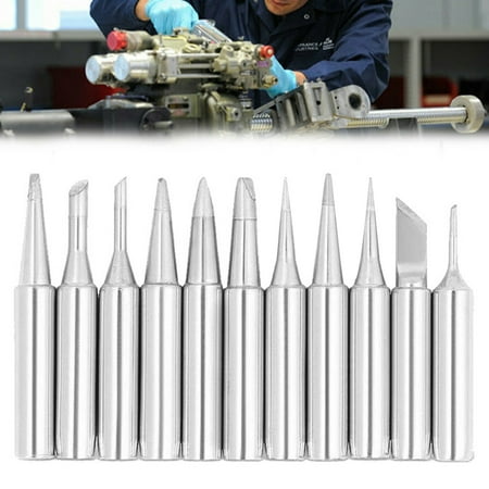 

Universal Soldering Tip Set: 3/5/10/11/12/15/17Pcs Internal Heating Strong Oxidation Resistance Long Service Life Sturdy Soldering Iron Tips for Factory