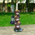 thumbnail image 2 of Solar Powered Welcome Garden Light with Highland Cow Decor, Warm White LED Outdoor Lamp for Patio Yard Pathway, Rustic Farmhouse Porch Sign for Home & Gifts, 2 of 5