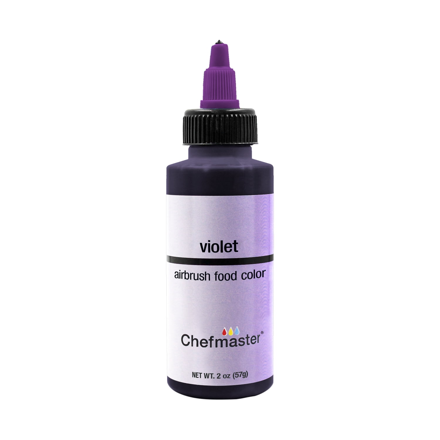 Chefmaster 2-Ounce Violet Airbrush Cake Decorating Food Color