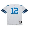 thumbnail image 2 of Men's Mitchell & Ness Roger Staubach White Dallas Cowboys 1975 Authentic Throwback Retired Player Jersey, 2 of 3