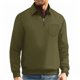 thumbnail image 1 of Blusa y camisa de manga larga con cuello vuelto para hombre, color liso, Return to the Ancients, bolsillos voluminosos, cuello con media cremallera, sudadera con capucha para hombre, blusa de poliéste, 1 of 3