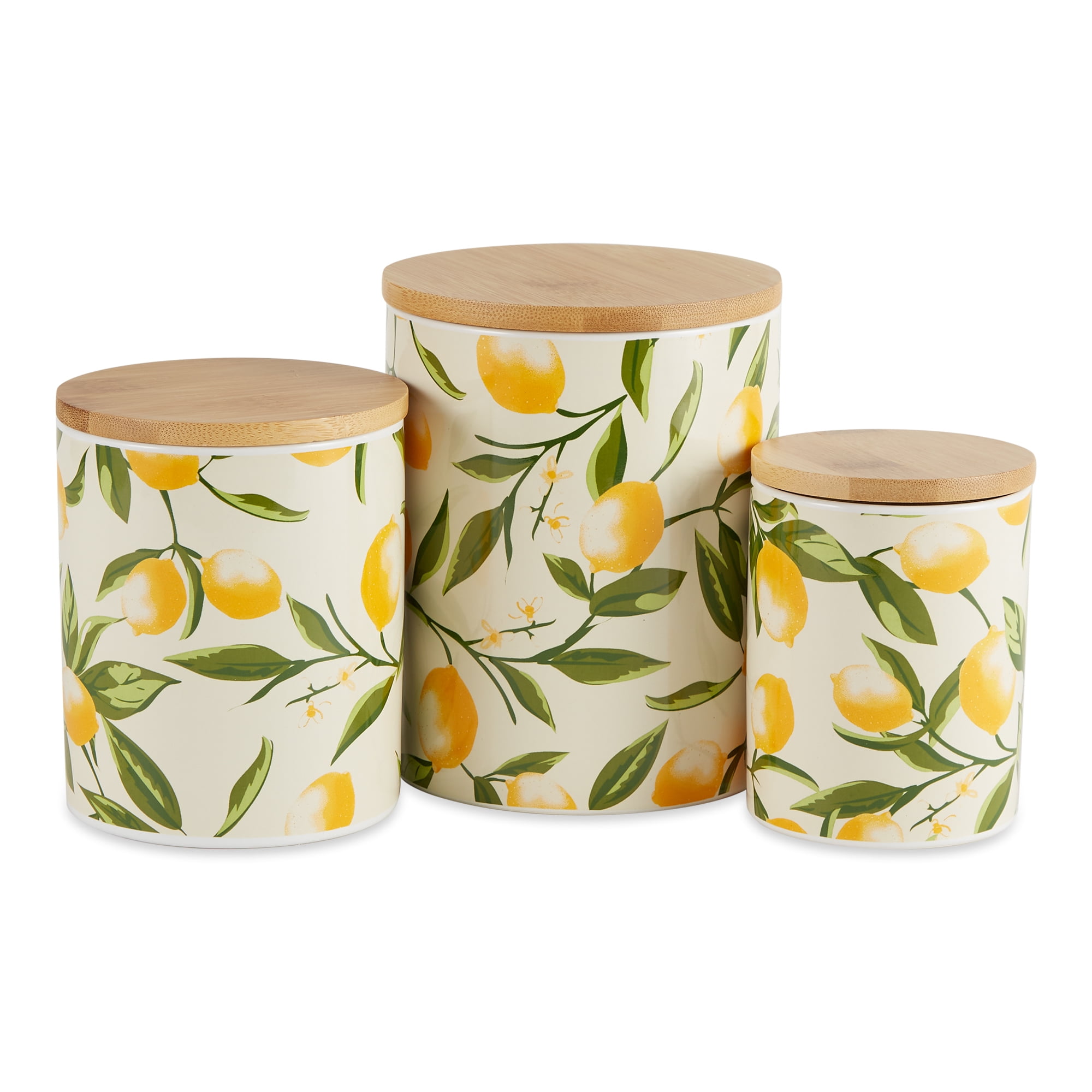 Kitchen & Dining Canister Sets Lemon Kitchen Decor Home Decor. Mason