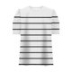 thumbnail image 5 of Karight Womens Short Sleeve Tops Dressy Casual Summer Shirts Puff Sleeve Classic Polka Dot Blouse Trendy Tunic Floral Tees, 5 of 5