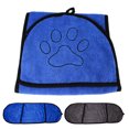 thumbnail image 2 of Pet Towel Ultra-absorbent Paw Design Pet Bath Towel Pet Drying Towel for Dog Cat, 2 of 8