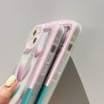 thumbnail image 2 of Compatible with iPhone 13 Pro Max Bling Liquid Case Flowing Quicksand Sparkly Glitter Shiny Cute Fashion Luxury Soft Clear Shockproof Cover for Women Girls, 2 of 12