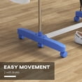 thumbnail image 3 of HOMCOM 3-Tier Clothes Drying Rack Collapsible Adjustable Clothes Airer, 3 of 6