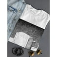 thumbnail image 3 of Tv Over Book T-Shirt Women -Mohsen Najafi Designs, Female Large, 3 of 4