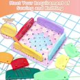 thumbnail image 4 of 20 Pcs Knit Blocker Pins Combs,Color Knit Blockers Combs for Blocking, 4 of 5