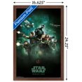 thumbnail image 3 of Star Wars: Rogue One - Group Wall Poster, 14.725" x 22.375", Framed, 3 of 5