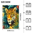 thumbnail image 3 of Notebook 8.3x5.7x0.4 Inch One Sizex1 Journey Note Diary Hardcover Notebook 60 Pages,80g Paper Writing Smooth and Not Easy to Break Jungle Cartoon Cougar, 3 of 8