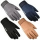 thumbnail image 2 of Guantes de invierno cálidos de gamuza Luokou para hombre y mujer, para ciclismo al aire libre, con pantalla táctil, dos dedos y medio dedo, de vellón grueso, 2 of 5