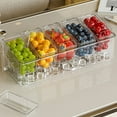 thumbnail image 6 of Chilled Condiment Server with 5 Removable Containers Fresh Food Storage Tray Includes Individual Lids Plate Clip and Forks for Bar Accessories, 6 of 8