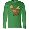 thumbnail image 3 of Inktastic Cute Moose Long Sleeve T-Shirt, 3 of 5