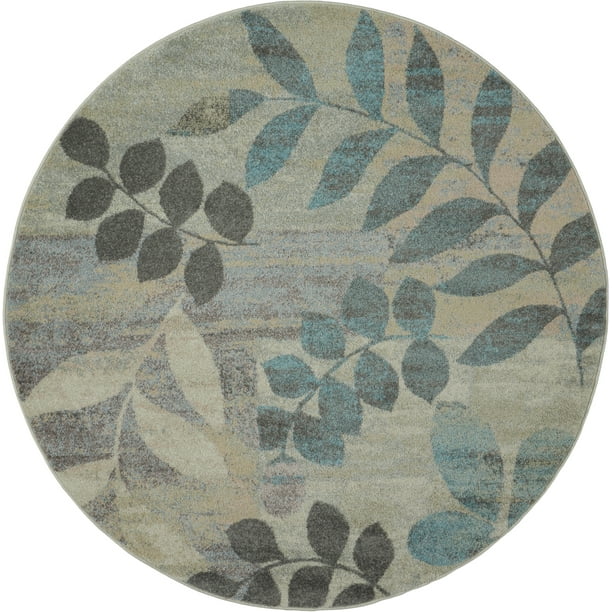 Farmhouse Botanical Area Rug by Pinewood Grove - Walmart.com - Walmart.com