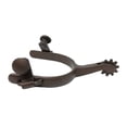 thumbnail image 4 of AJ Tack Youth Antique Brown Longhorn Spurs, 4 of 4