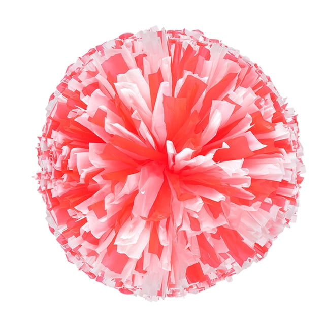 Dsscvnef Cheerleading Handheld Colorful Flowers for Sports Performance Cheering Supplies Lightweight Four Finger Ring Buckle Design Off Party Event Accessories 2PCS