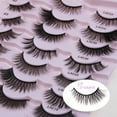 thumbnail image 5 of 21Pairs Strip Lashes 21 Styles Mixed Natural Wispy Cat Eye Lash DIY Eyelashes Extension at Home for Most Eye Shapes, 5 of 7