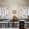 thumbnail image 4 of Harvest Festival Pumpkin Patch Kitchen Curtains Set of 3 Tier Panels Rustic Fall Decor, 4 of 6