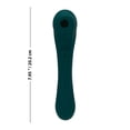 thumbnail image 3 of Adrien Lastic Quiver Suction Vibrator, Teal, 3 of 3