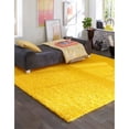 thumbnail image 2 of Unique Loom 3127871 8 ft. 2 in. x 8 ft. 2 in. Solid Shag Square Rug, Tuscan Sun Yellow, 2 of 2