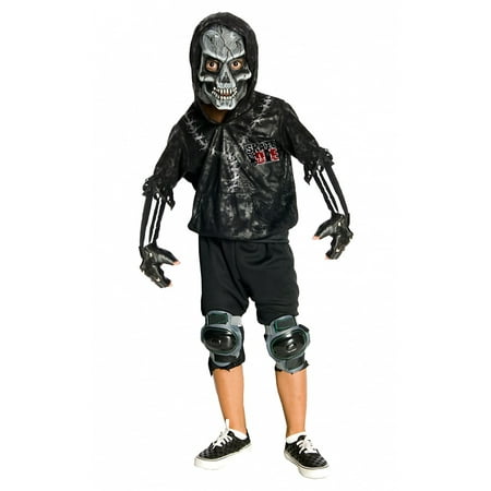 Shove It Skeleton Skater Child Costume - Medium