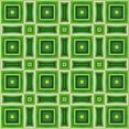 thumbnail image 1 of Ahgly Company Machine Washable Indoor Square Transitional Green Area Rugs, 5' Square, 1 of 7