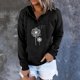 thumbnail image 3 of Gibobby Sudadera con capucha mujer, Sudaderas de manga larga con capucha para mujer, suéteres de forro polar, sudaderas con capucha Y2k con bolsillos(Negro,CH), 3 of 4